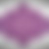 Napperon ovale au crochet (modèle 10) 39 cm violet