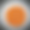 Napperon au crochet (modèle n°8) 9,5 cm orange