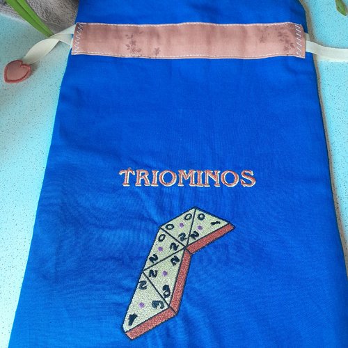 Sac jeu triomino