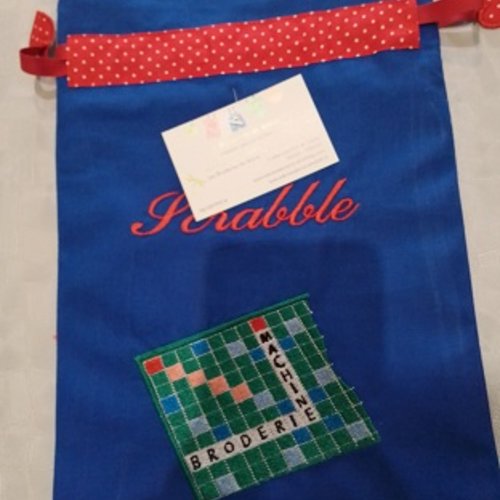 Scrabble sac jeu