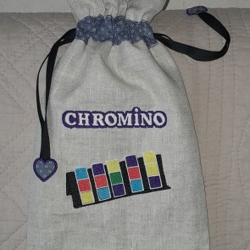 Chromino sac jeu