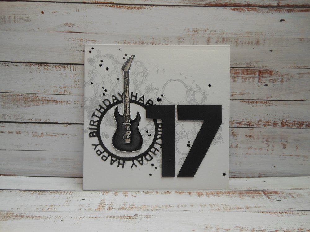 02 Guitare Acoustique peut être personnalisé Horloge Cadeau Noël Anniversaire