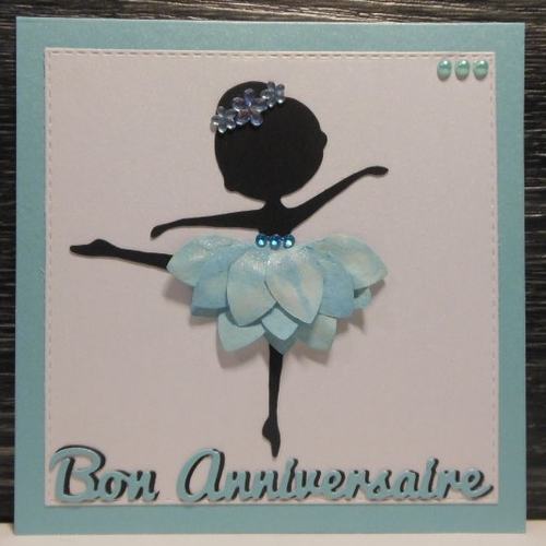 Carte Anniversaire Avec Fleurs Un Grand Marche