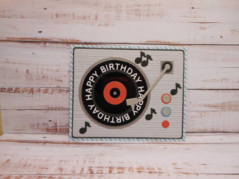 Carte Anniversaire Musique Platine Disque Rouge 2 Masculine Homme Un Grand Marche Carte Anniversaire Musique Platine Disque Rouge 2 Masculine Homme Un Grand Marche