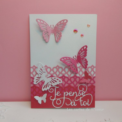 Pop Up Carte Avec Joyeux Anniversaire Lettrage Et Papillons Fetes Occasions Speciales Maison
