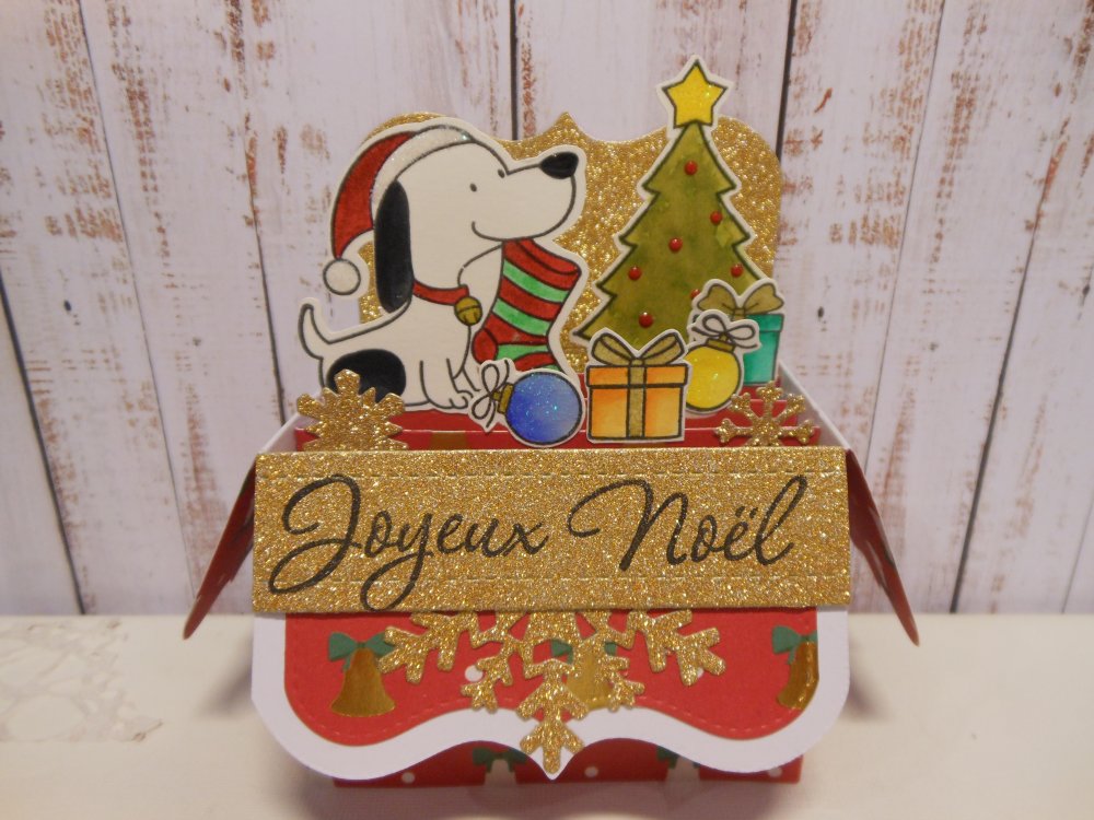 Sticker de Noël Carte Cadeau - Popcarte
