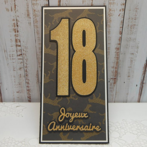 Carte anniversaire 21,5 x 10,5 masculine 30 ans rayons homme femme