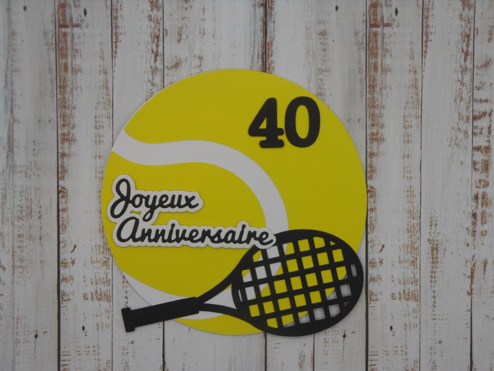 Carte d'Anniversaire Découp'âge Homme avec enveloppe - 40 ans - Jour de  Fête - Boutique Jour de fête