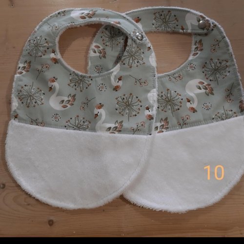 Lot de 2 bavoirs