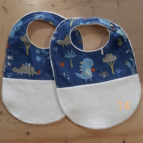 Lot de 2 bavoirs