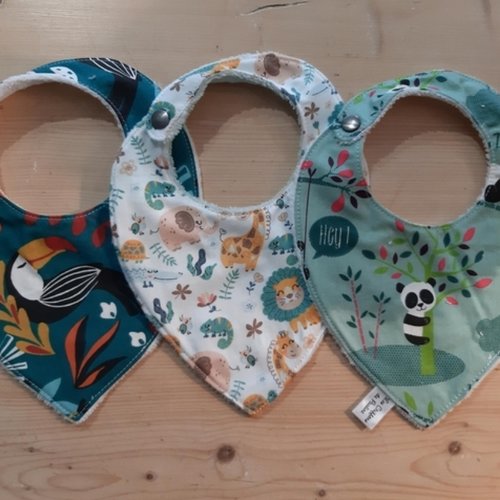 Lot de 3 bandanas