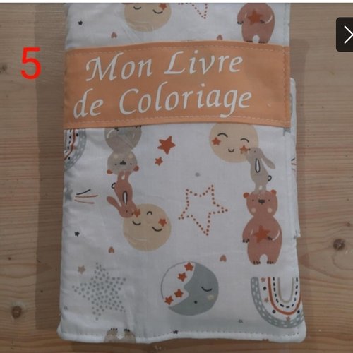 Livre de coloriage lavable