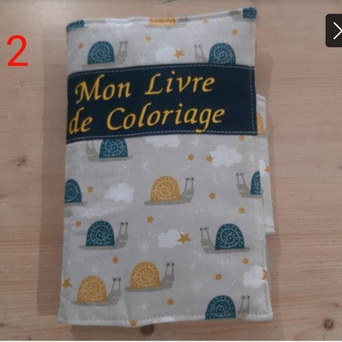 Livre de coloriage lavable