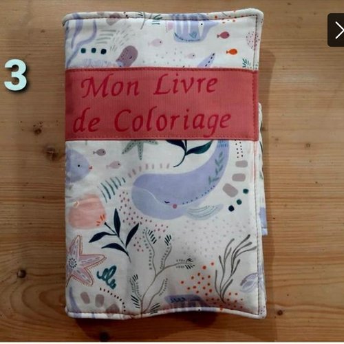 Livre de coloriage lavable