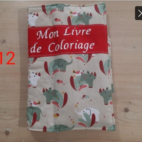 Livre de coloriage lavable