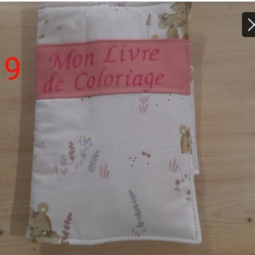 Livre de coloriage lavable