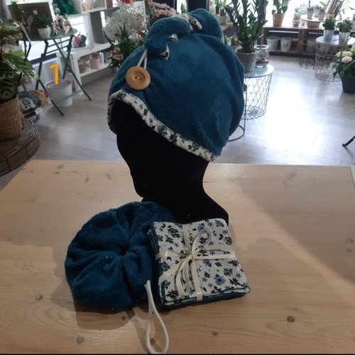 Coffret serviette à cheveux