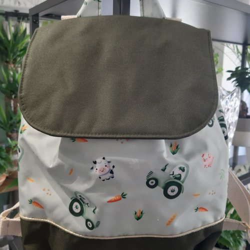 Sac à dos enfant, ferme, vett
