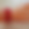 Bracelet dentelle rouge