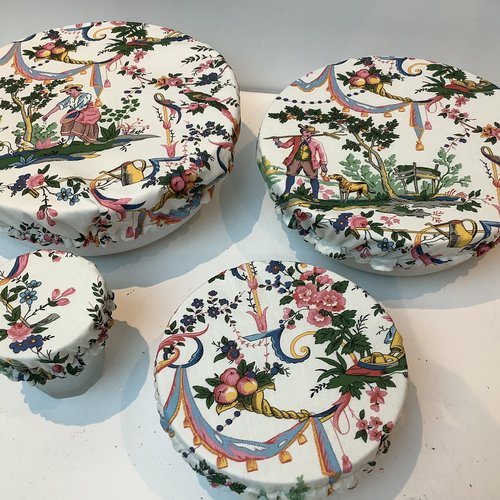 Lot de 4 charlottes alimentaires