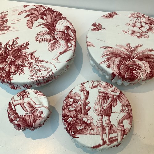 Lot de 4 charlottes alimentaires