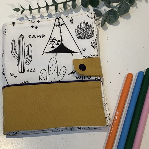 Cahier de coloriage lavable