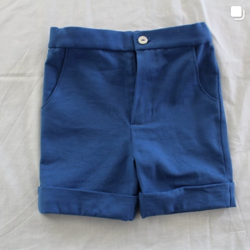 Short george 2/4/6 ans, short court, avec ou sans revers