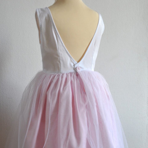 Sureau 2/4/6 ans, robe dos v profond ou dos nu