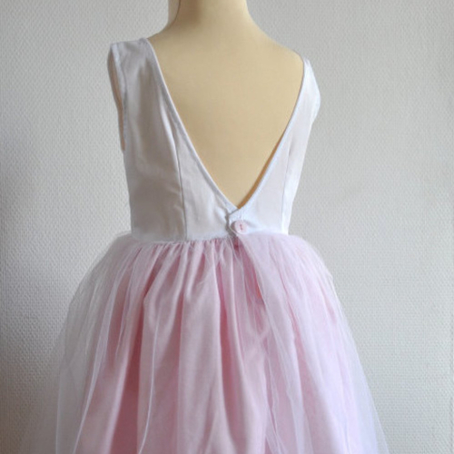 Sureau 8/10/12 ans, robe dos v profond ou dos nu