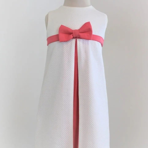 Acanthe robe 8_10_12 ans - dauphin-dauphine, les cortèges de garance, cortège, mariage, demoiselle d'honneur, première communion