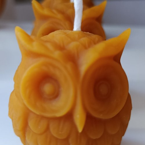 Lumières du béarn- hibou - bougies artisanales