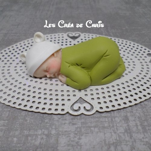 Bébé fimo garçon pyjama.