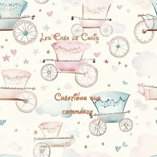 Création sur commande d'un coussin style capitonné pour coffre en bois.