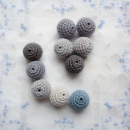 Commande réservée re-creation-by-mari ensemble de perles en coton crocheté