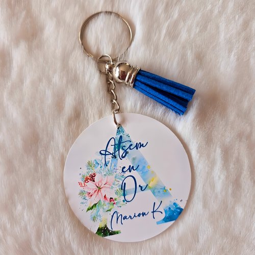 Porte clé acrylique personnalisé spécial atsem