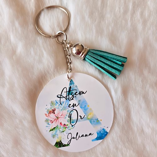Porte clé acrylique personnalisé spécial atsem