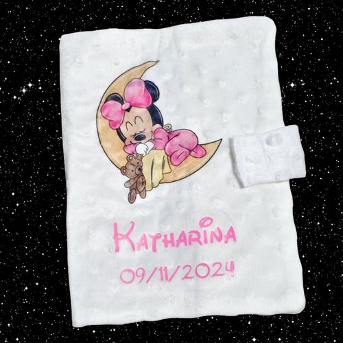 Protège carnet de santé personnalisé minnie