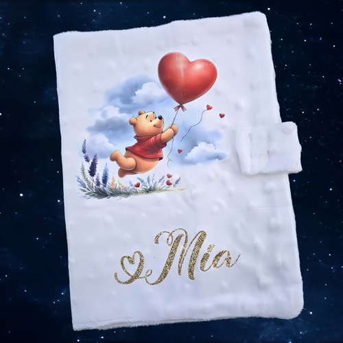 Protège carnet de santé personnalisé winnie