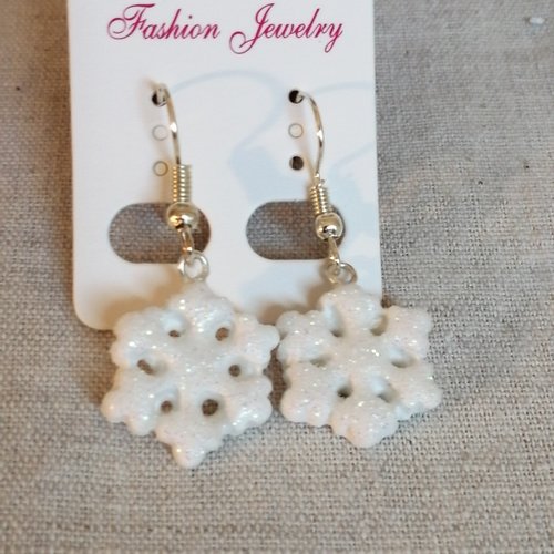 Boucle d'oreille noël