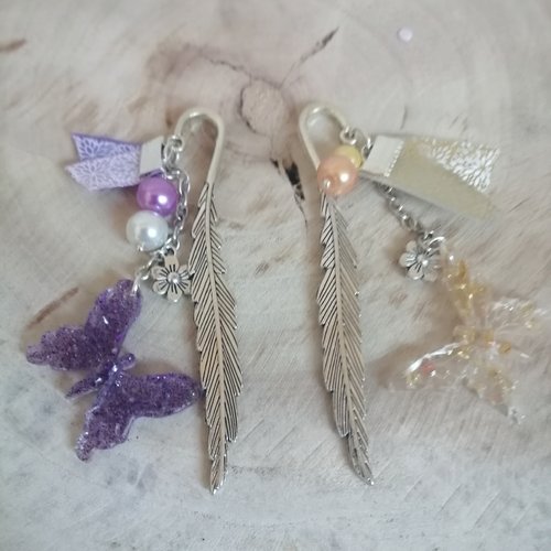 Marque page papillon