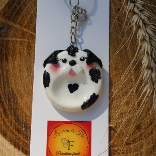 Worry stone porte clés