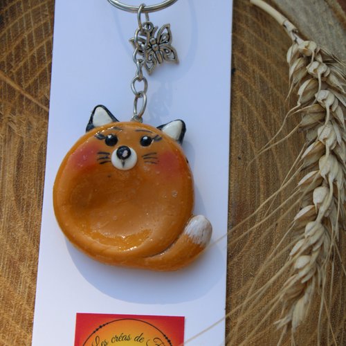 Worry stone porte clés