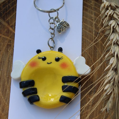 Worry stone porte clés
