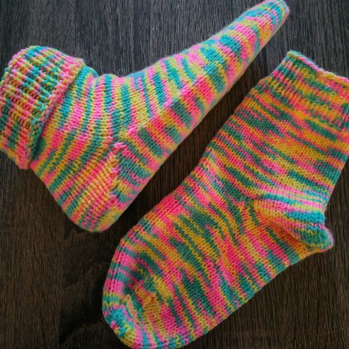 Chaussettes tricotées main