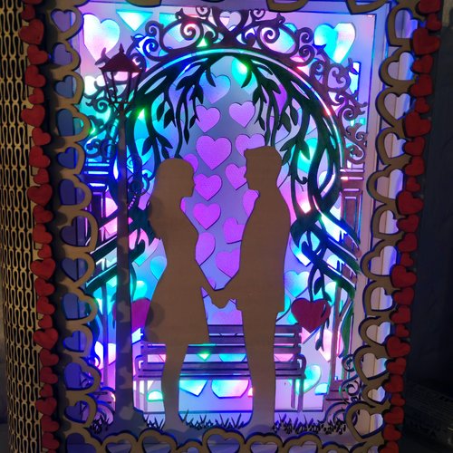 Book nook saint valentin