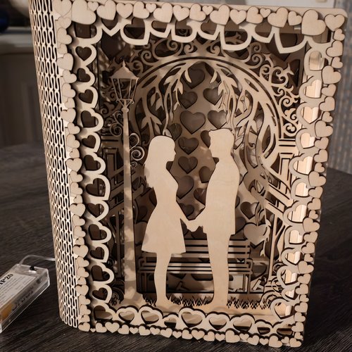 Book nook saint valentin