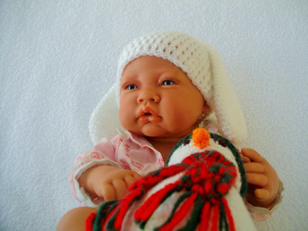 Bonnet Bebe Enfant Bapteme Laine Hiver Crochet Un Grand Marche