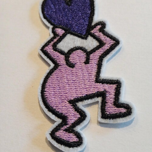 Patch brodé écusson brodé licorne arc en ciel