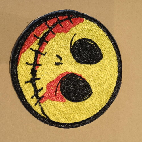 Rose rouge patch brodé écusson brodé