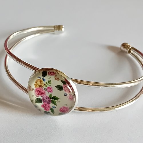 Bracelet bouquets de fleurs